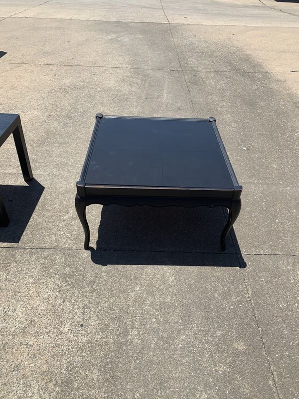 Solid wood Coffee table glass top for Sale in Tulsa OK 