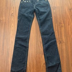 Women’s True Religion Billy Gold Chain Dark Denim