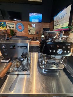 Rancilio Silvia and Smegg espresso machine - $1