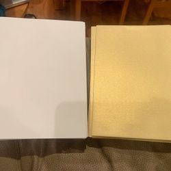 Bundle Of 72 White And Gold 5.25” By 7.25” Invitation Envelopes