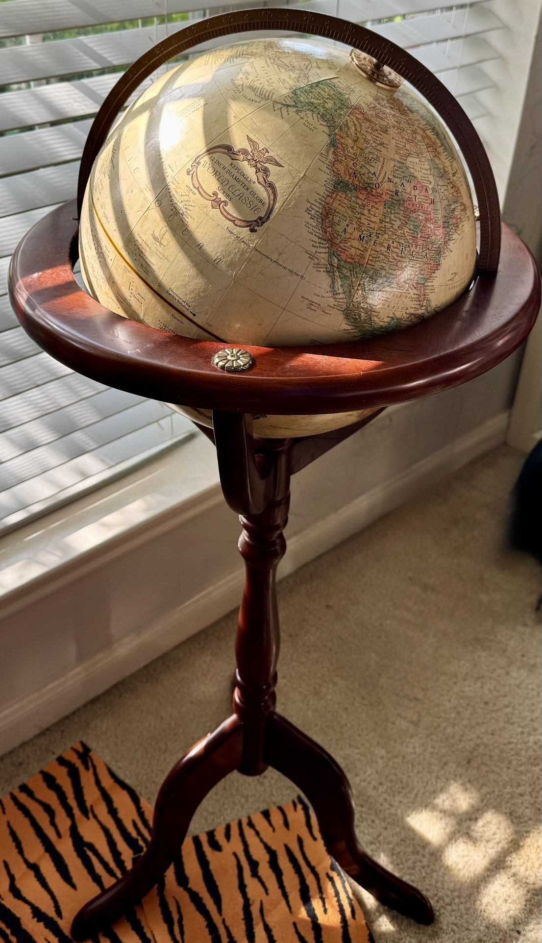 The Floor Globe Replogle 12 Inch