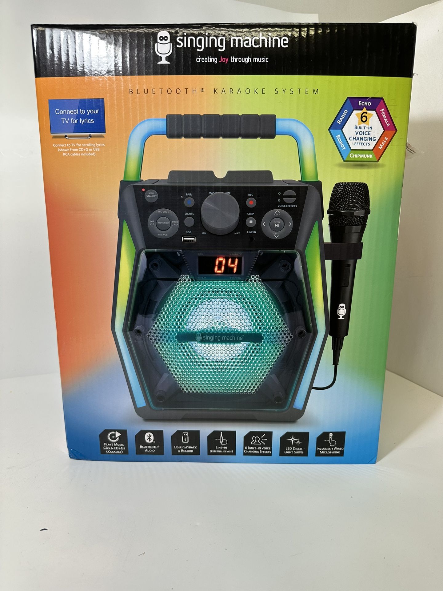 Singing Machine Bluetooth Karaoke SML2300