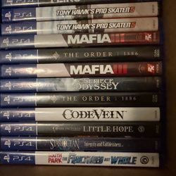 Ps4 games $15 EACH