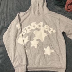 grey spider hoodie 