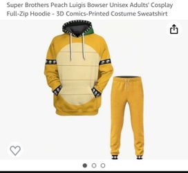 Browser sweatsuit outfit (costume) size XL
