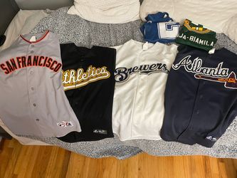 Baseball and Football jerseys