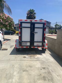 Carson Enclosed trailer 5’tall x 5’wide x8’ft long.
