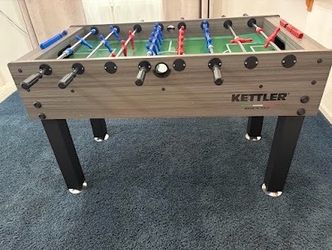 Kettler Foosball Table - Made in Italy - Like New - Professional Grade - LOCAL PICKUP ONLY