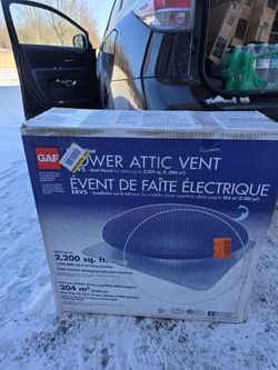 Roof MOUNT ATTIC FAN
