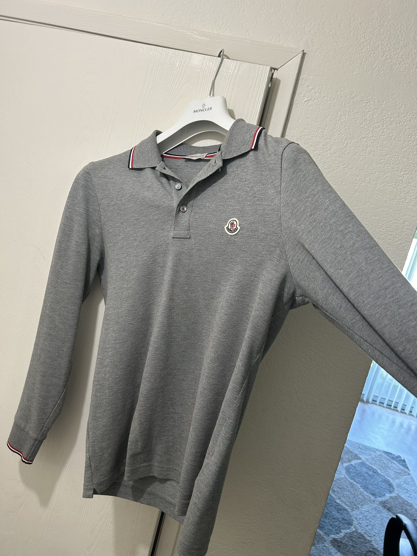 Grey Moncler Long Sleeve