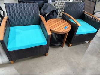 3 piece patio set