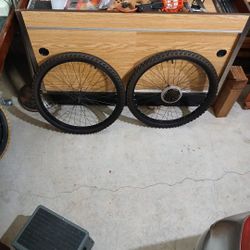 24 Inches Front And Rear Wheel For Bicycle 