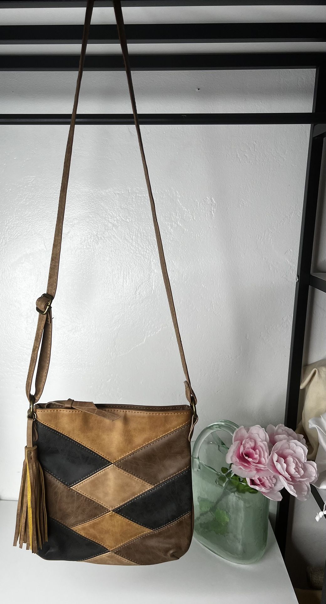 Faux Leather Crossbody