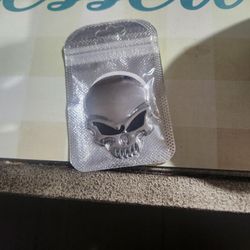 Madallion Skeleton Face 