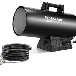 Flame Jet 125,000 BTU Propane Force Air Heater, Portable Space Heater for Garage, Patio, Construction Sites