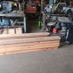 I Have 34 Pieces Of Fence Board 1x8x8 Brand New Red Wood 