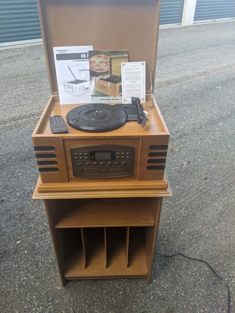 4 in 1 Vinyl Player With Stand