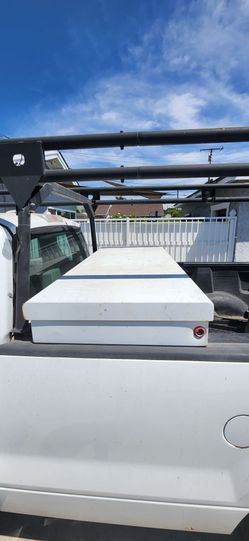 Large weathergaurd Truck Bed Tool Box White