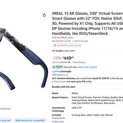 XREAL 1S -New