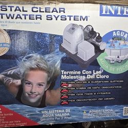 Salt Water Pool Filter System 