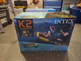 Intex K2 Explorer Inflatable Kayak x2