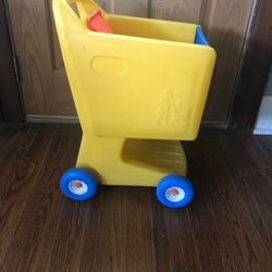 Preschool Toy Grocery Cart