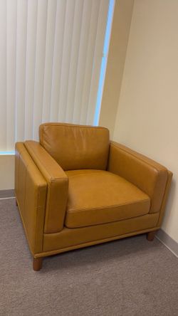 Real leather Armchair