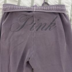 PINK/ Victoria Secret Purple Joggers Size: Small