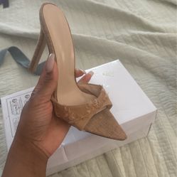 Khaki Heels