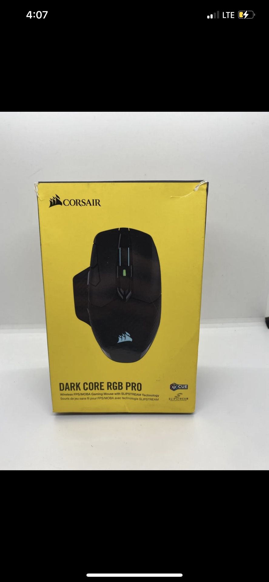 Corsair Dark Core RGB Pro Wireless Gaming Mouse With Slipstream Technology New