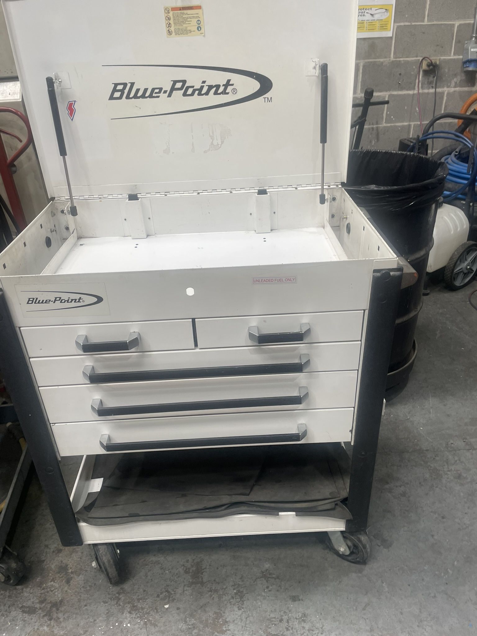 Snap On blue point Tool Cart Box