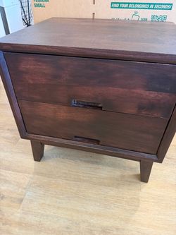 2 Crate and Barrel Nightstands