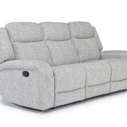 Recliner Sofa and Loveseat with Console