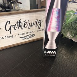 14.5 in. Silver Vortex Lamp