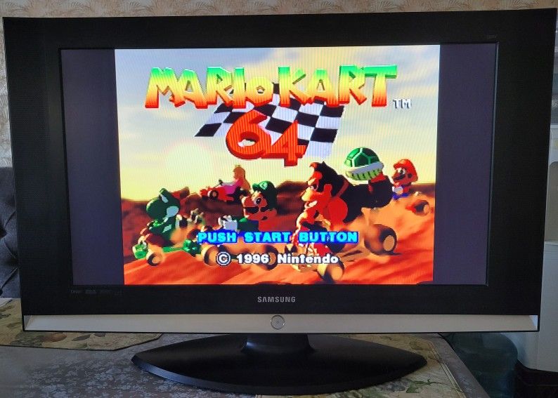 Samsung 32 Inch LCD HD Flat Screen TV (Model LN-S3241D) Works Perfectly! Inputs: RF, Composite, Component, HDMI, PC RGB! Video Games & Movies!