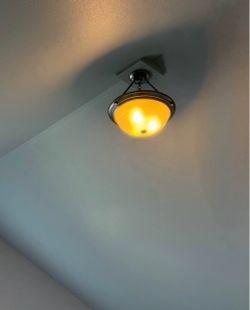 Dome flush ceiling lights (3)