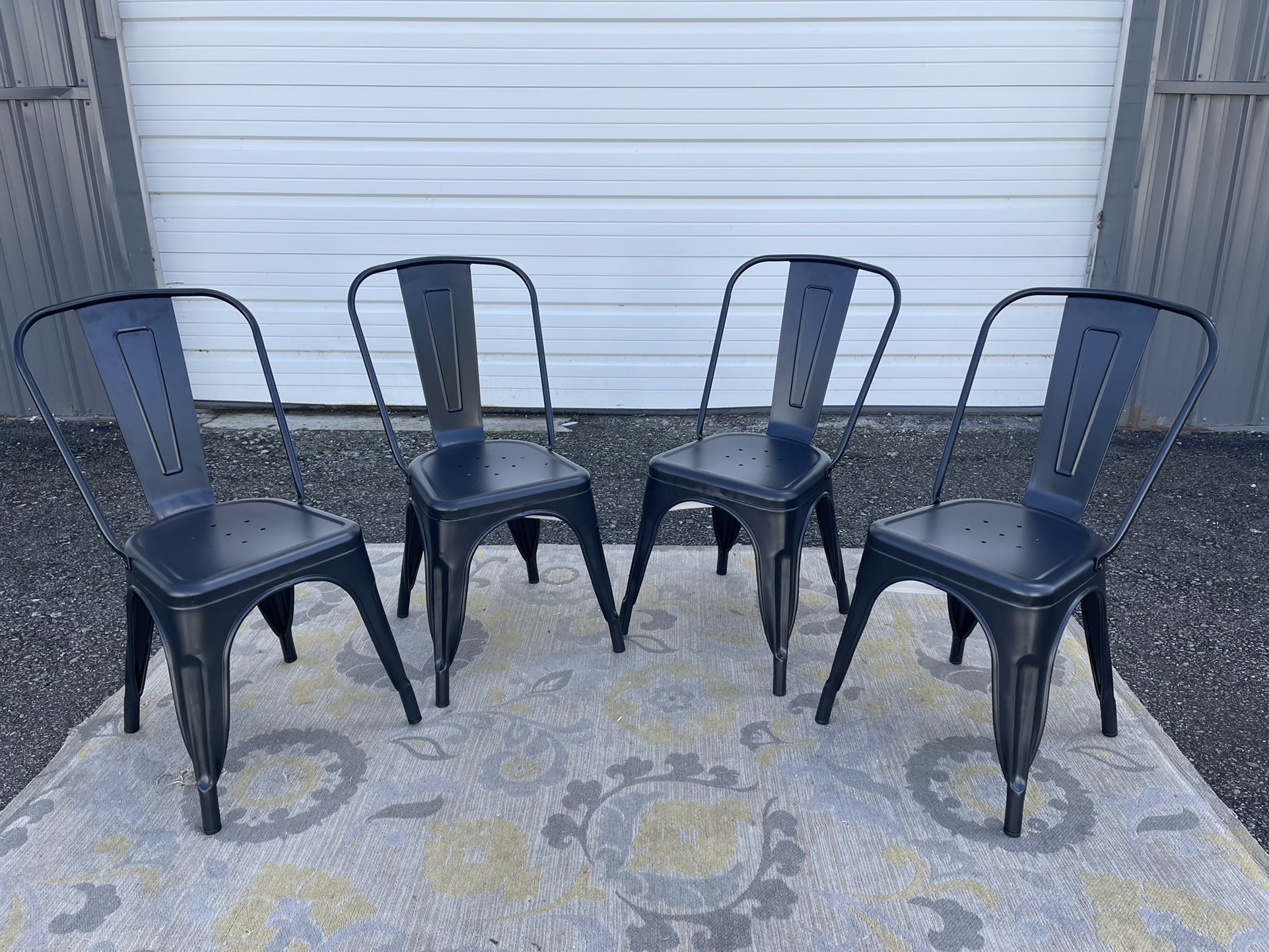 New Metal Dining Chairs 
