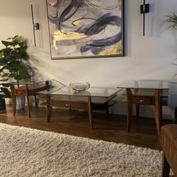 Mid Century Coffee and End Tables