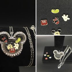 Disney Theme Locket Necklace 