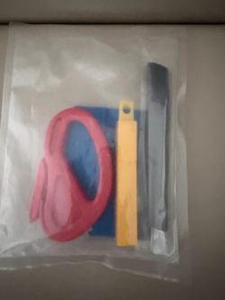 Vinyl film tool kit for car wrapping.