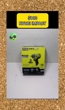 Ryobi impact driver wrench batteries charger
