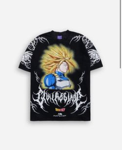 CIVIL REGIME X DRAGONBALL Z X SUPER SAIYAN TRUNKS “ALL THE SAME” SHIRT - X LARGE