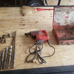 Hammer Drill With Bits