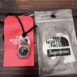 Supreme x The North Face Compass Necklace