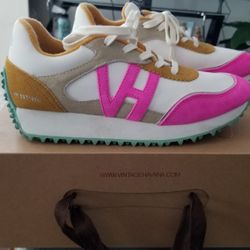  Womens Vintage Havana Size 8 Sneakers with Original Box