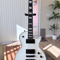 ESP E-II Eclipse Snow White Satin