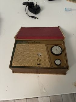 Vintage 1950s Crosley "Book" Transistor Radio – Treasure Island Edition