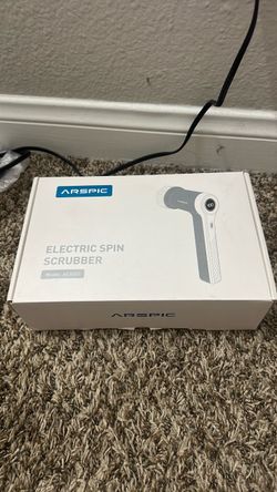 Electric spin scrubber