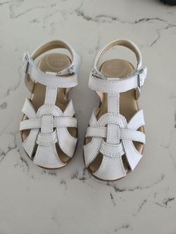 STRIDE RITE KIDS LEATHER SANDLES SZ 7 SEE DESCRIPTION