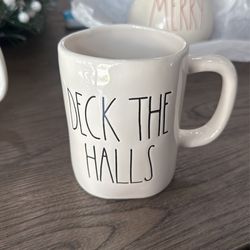 RAE DUNN Deck The Halls Mug